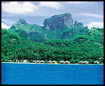 Bora Bora's Coastline